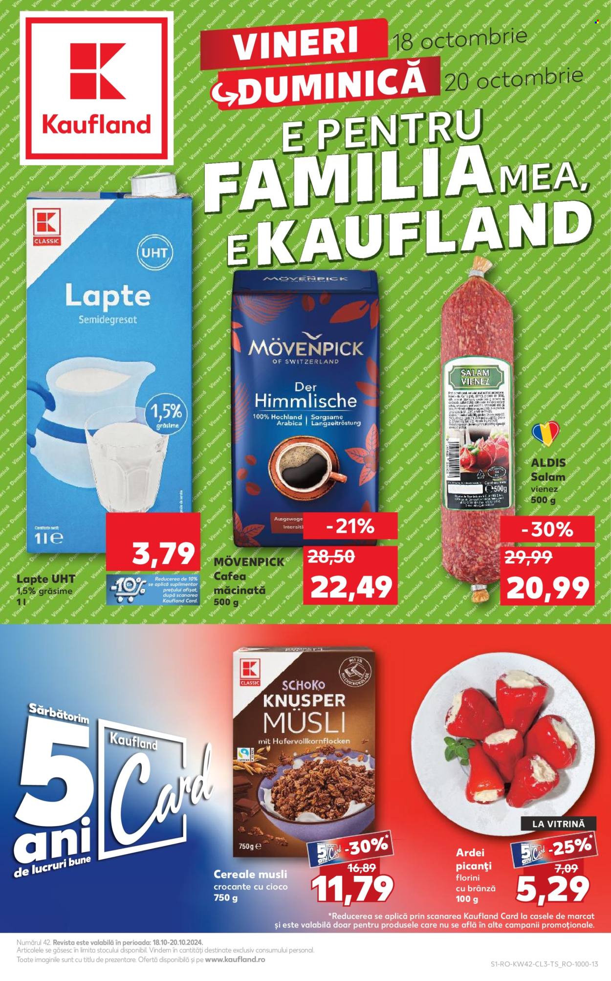 Catalog Kaufland - 18.10.2024 - 20.10.2024. Pagina 1
