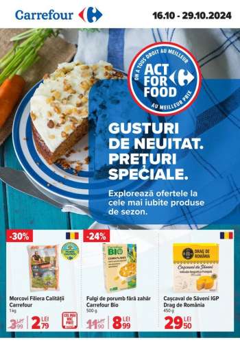 Cataloage Carrefour - 16.10.2024 - 29.10.2024.