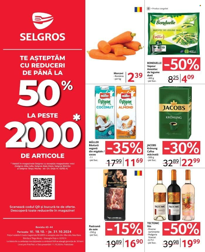 Catalog Selgros - 18.10.2024 - 31.10.2024. Pagina 1