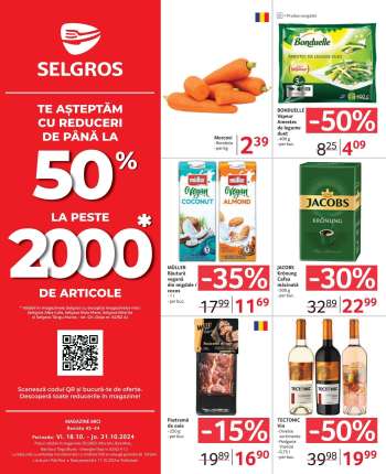 Cataloage Selgros - 18.10.2024 - 31.10.2024.