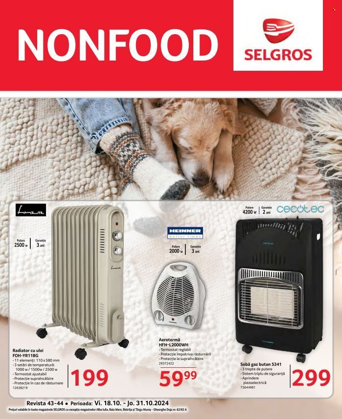 Catalog Selgros - 18.10.2024 - 31.10.2024. Pagina 1