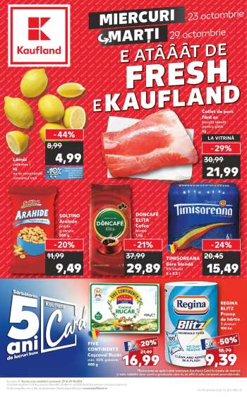 Cataloage Kaufland - 23.10.2024 - 29.10.2024.
