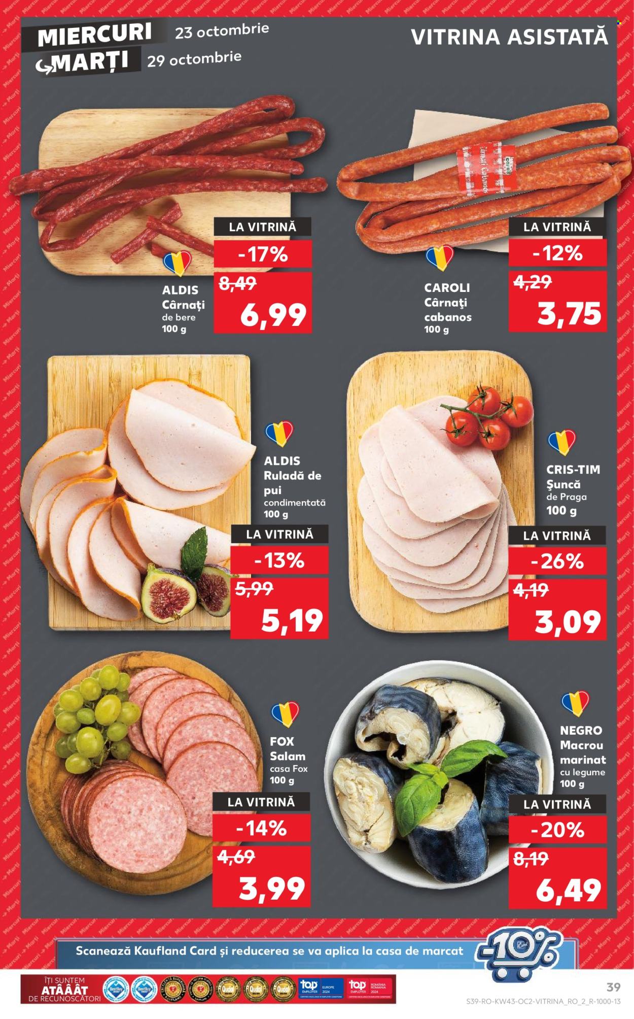 Catalog Kaufland - 23.10.2024 - 29.10.2024. Pagina 39