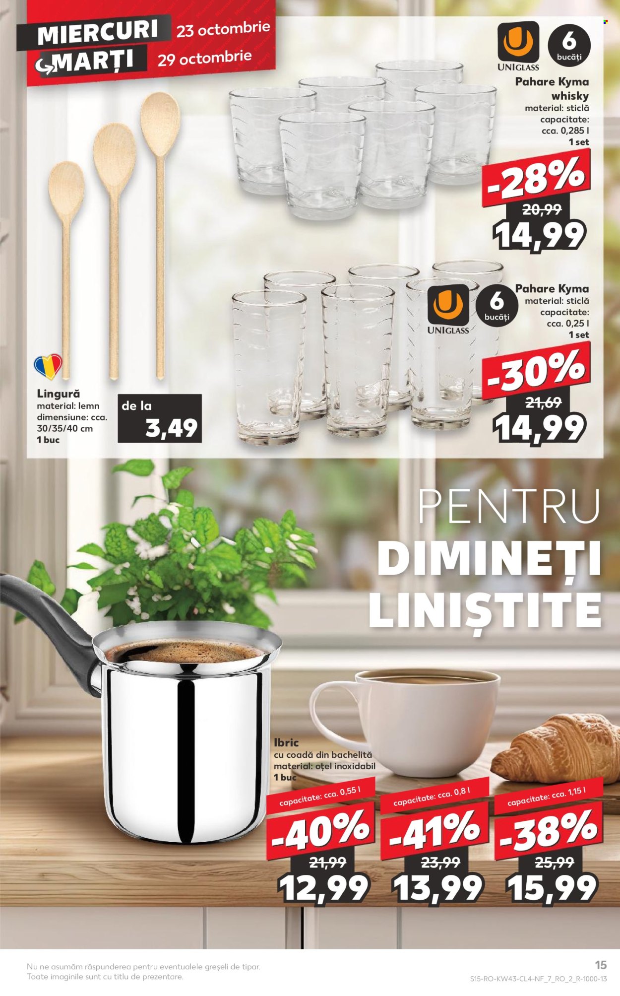 Catalog Kaufland - 23.10.2024 - 29.10.2024. Pagina 15