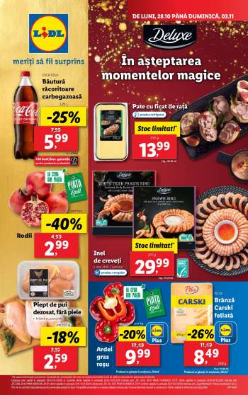 Cataloage Lidl - 28.10.2024 - 03.11.2024.