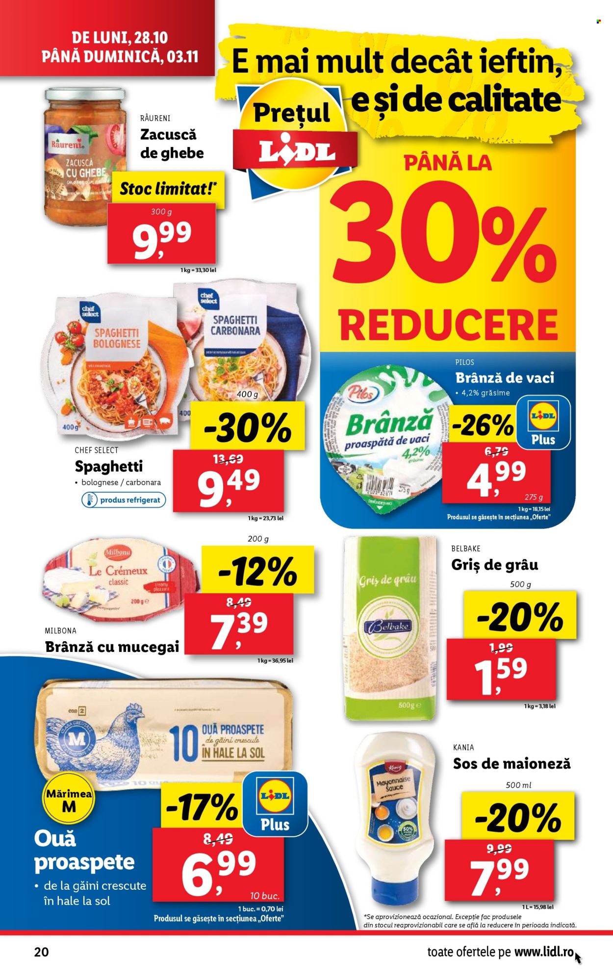 Catalog Lidl - 28.10.2024 - 03.11.2024. Pagina 20