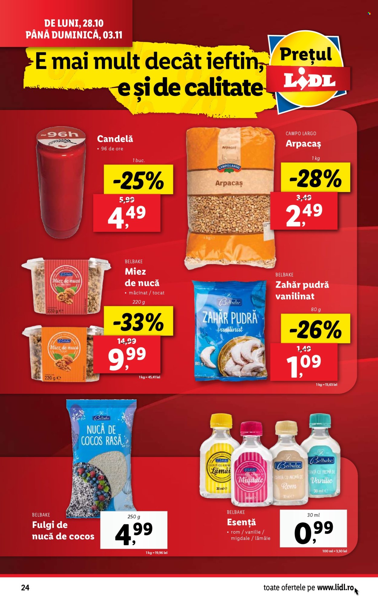 Catalog Lidl - 28.10.2024 - 03.11.2024. Pagina 24