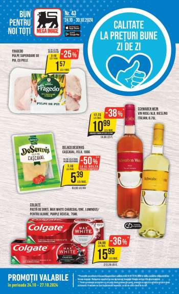 Cataloage Mega Image - 24.10.2024 - 30.10.2024.