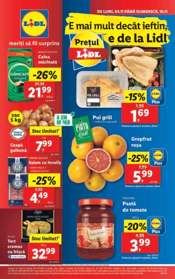 Cataloage Lidl - 04.11.2024 - 10.11.2024.
