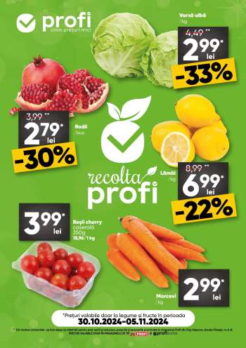 Cataloage Profi - 30.10.2024 - 05.11.2024.
