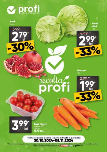 Cataloage Profi City - 30.10.2024 - 05.11.2024.