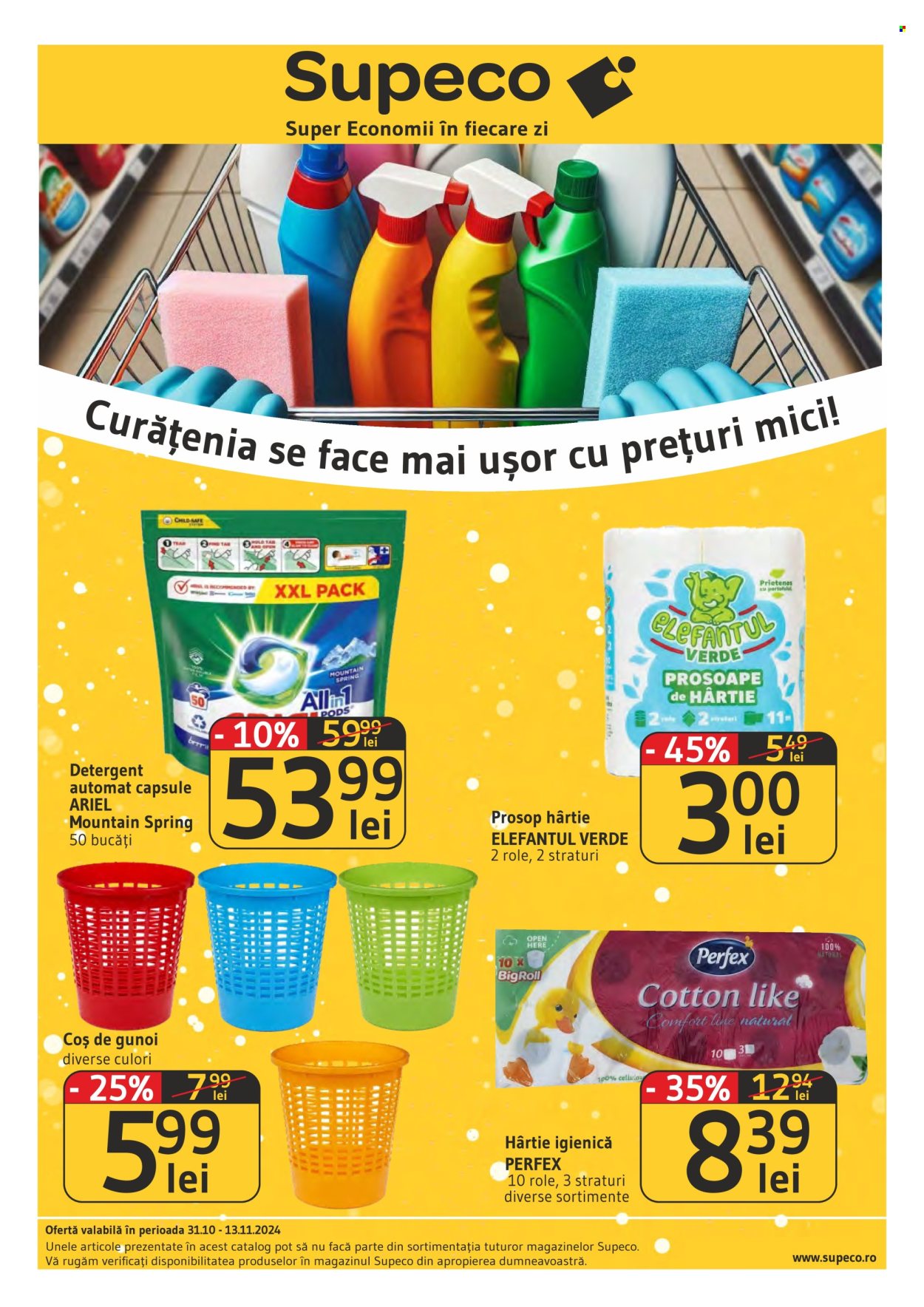 Catalog Supeco - 31.10.2024 - 13.11.2024. Pagina 1