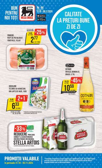 Cataloage Mega Image - 31.10.2024 - 06.11.2024.
