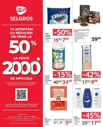 Cataloage Selgros - 01.11.2024 - 14.11.2024.