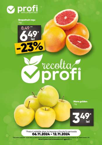 Cataloage Profi GO - 06.11.2024 - 12.11.2024.