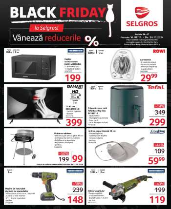 Cataloage Selgros - 08.11.2024 - 24.11.2024.