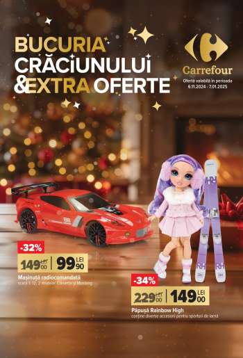 Cataloage Carrefour - 06.11.2024 - 07.01.2025.