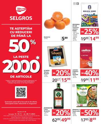 Cataloage Selgros - 15.11.2024 - 28.11.2024.