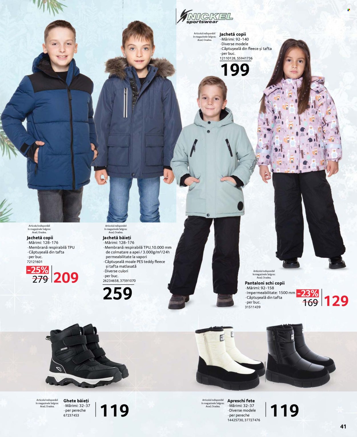 Catalog Selgros - 15.11.2024 - 12.12.2024. Pagina 41