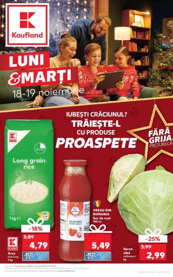 Cataloage Kaufland - 18.11.2024 - 19.11.2024.