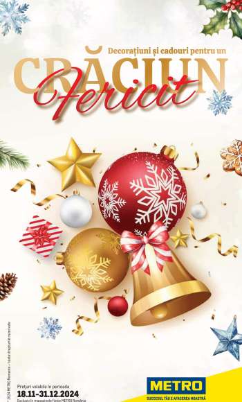 Cataloage Metro - 18.11.2024 - 31.12.2024.
