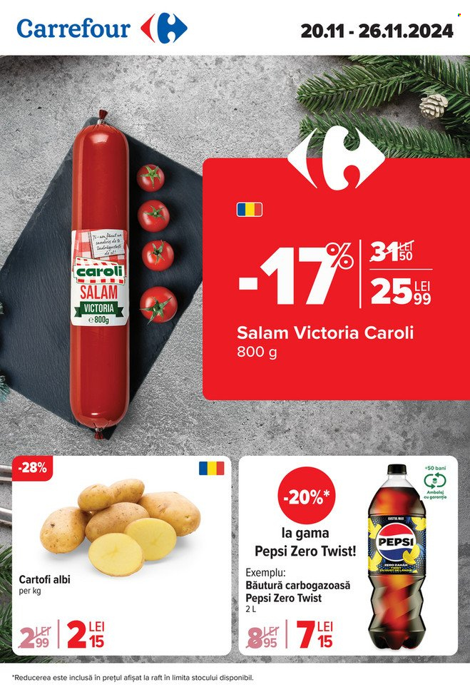 Catalog Carrefour - 20.11.2024 - 26.11.2024. Pagina 1