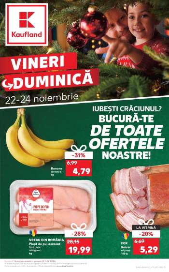 Cataloage Kaufland - 22.11.2024 - 24.11.2024.