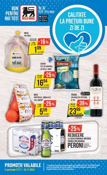 Cataloage Mega Image - 21.11.2024 - 27.11.2024.
