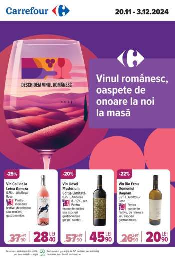 Cataloage Carrefour - 20.11.2024 - 03.12.2024.