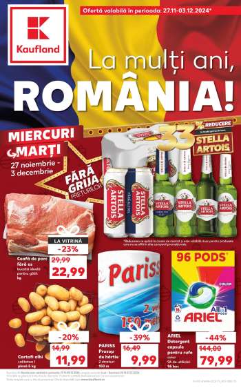 Cataloage Kaufland - 27.11.2024 - 03.12.2024.