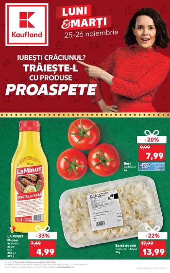 Cataloage Kaufland - 25.11.2024 - 26.11.2024.