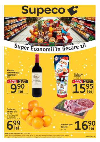 Cataloage Supeco - 28.11.2024 - 11.12.2024.