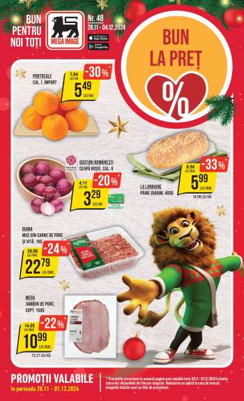 Cataloage Mega Image - 28.11.2024 - 04.12.2024.