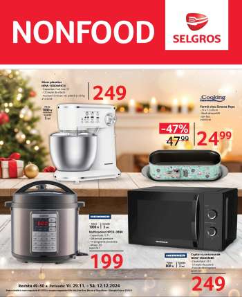 Cataloage Selgros - 29.11.2024 - 12.12.2024.