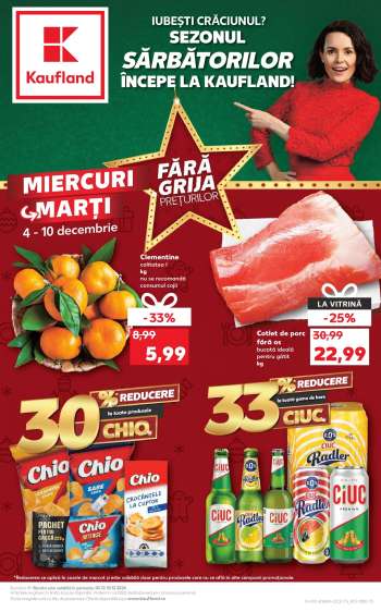 Cataloage Kaufland - 04.12.2024 - 10.12.2024.