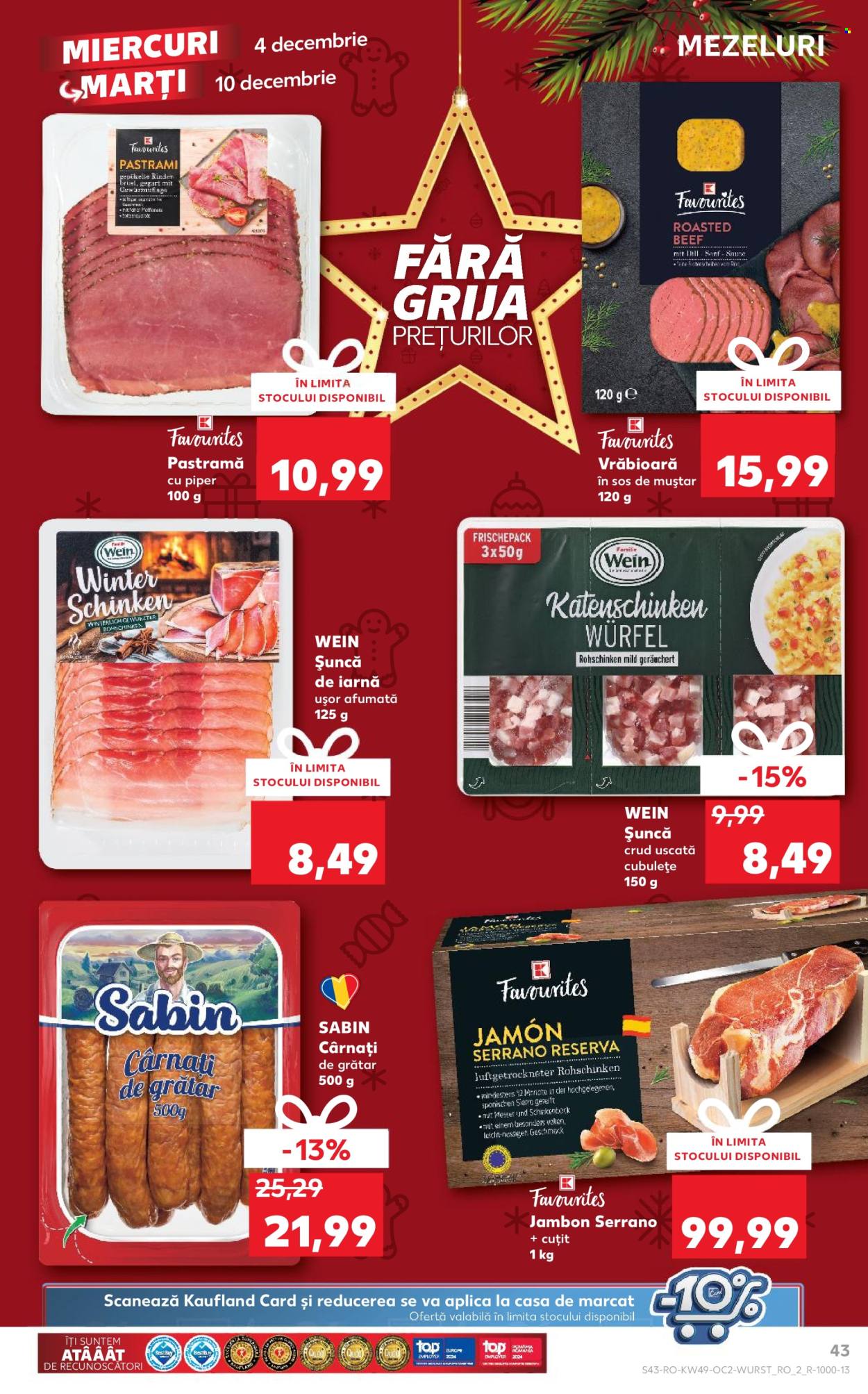 Catalog Kaufland - 04.12.2024 - 10.12.2024. Pagina 43
