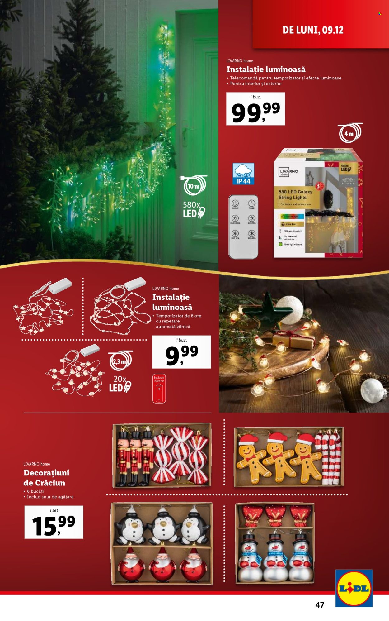 Catalog Lidl - 09.12.2024 - 15.12.2024. Pagina 47
