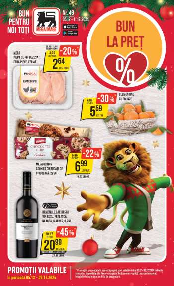 Cataloage Mega Image - 05.12.2024 - 11.12.2024.