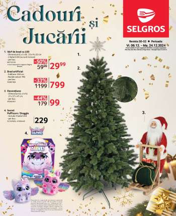 Cataloage Selgros - 06.12.2024 - 24.12.2024.