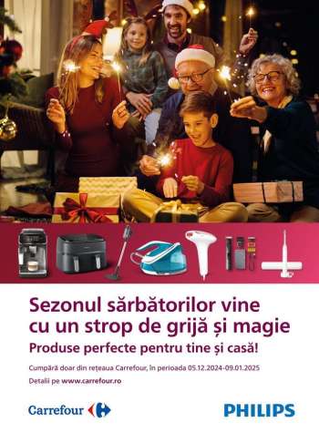 Cataloage Carrefour - 05.12.2024 - 09.01.2025.