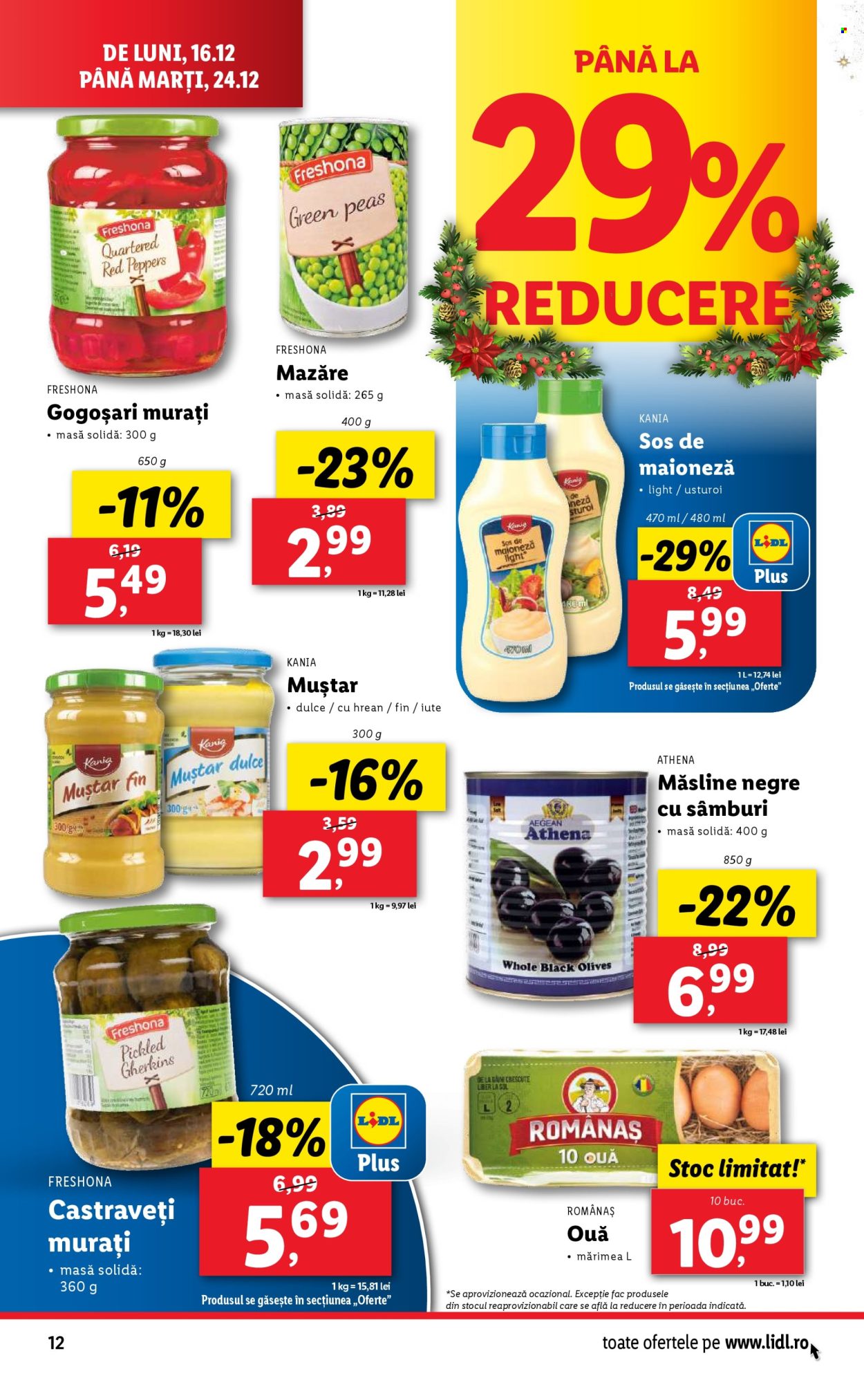Catalog Lidl - 16.12.2024 - 24.12.2024. Pagina 12