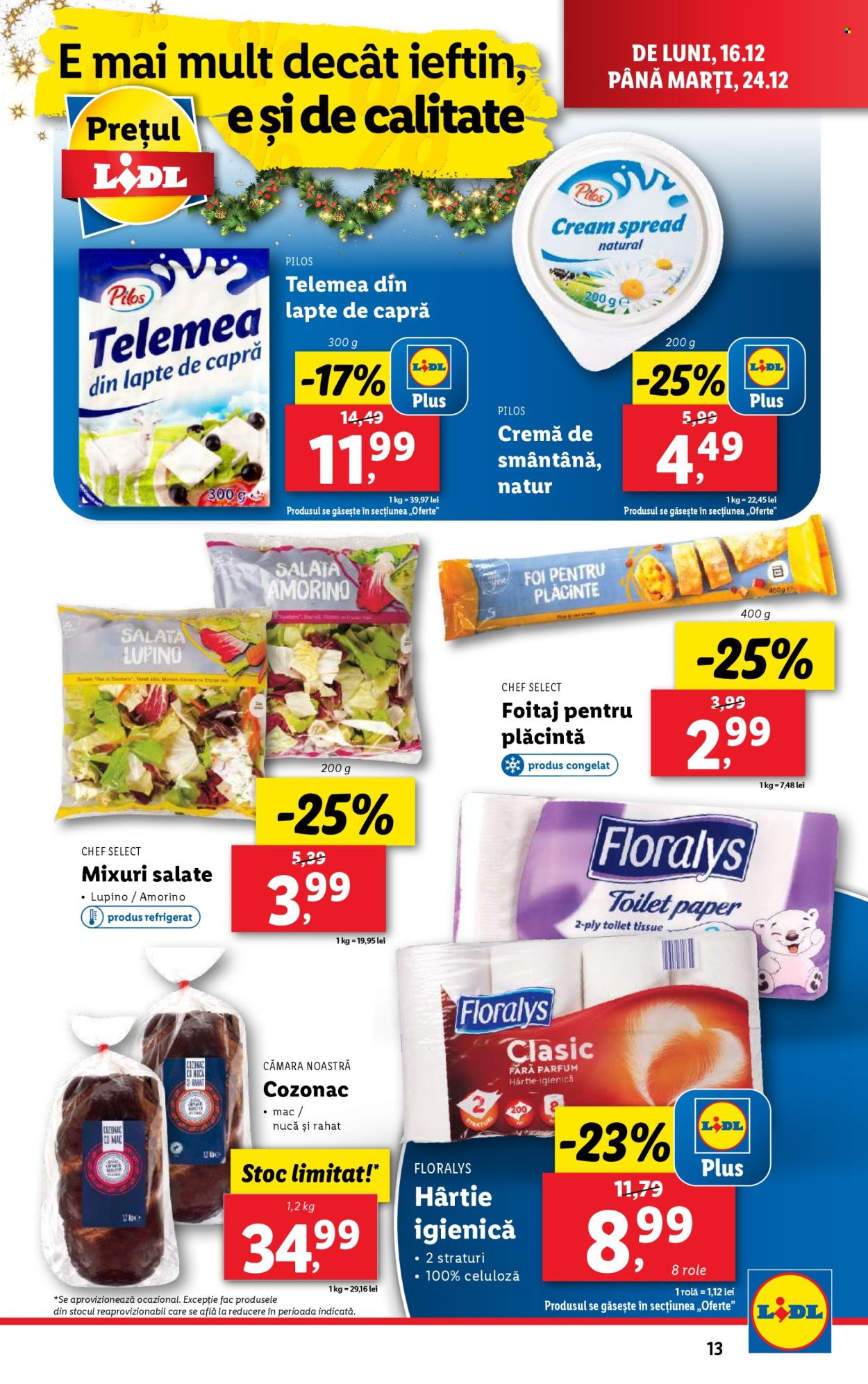 Catalog Lidl - 16.12.2024 - 24.12.2024. Pagina 13