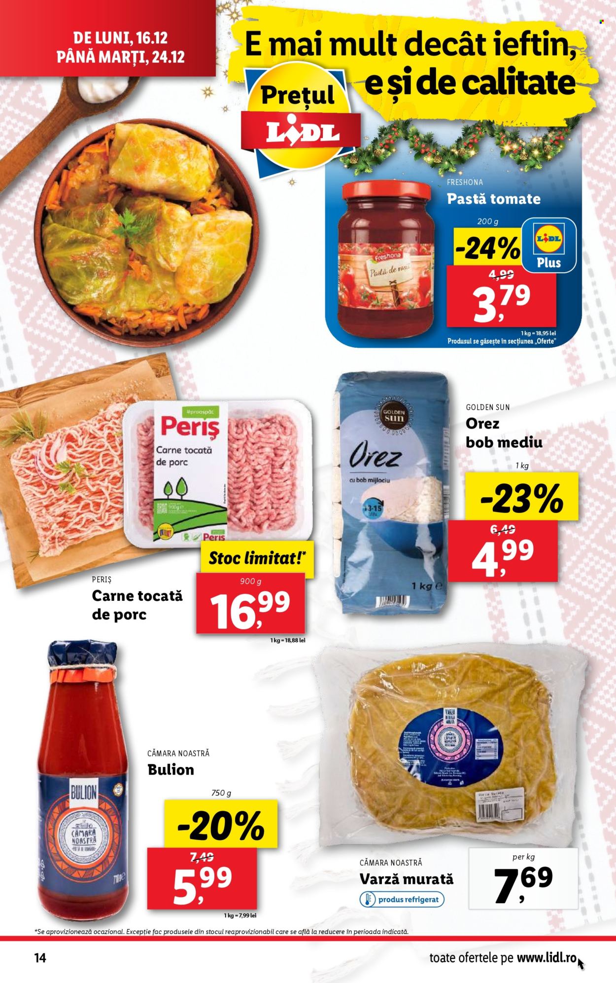 Catalog Lidl - 16.12.2024 - 24.12.2024. Pagina 14