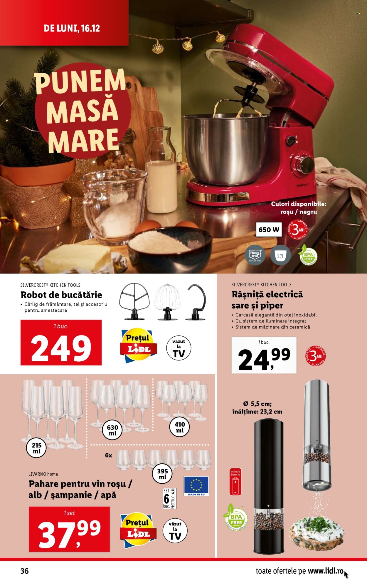 Catalog Lidl - 16.12.2024 - 24.12.2024. Pagina 36