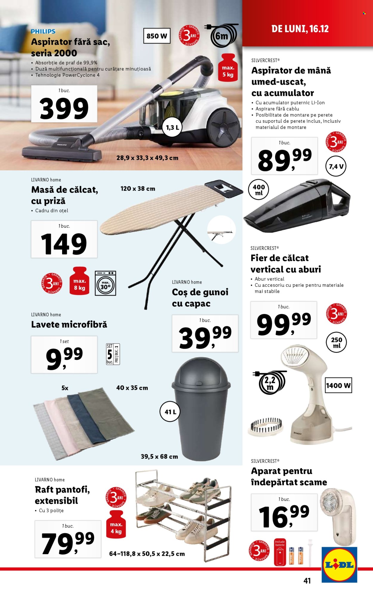 Catalog Lidl - 16.12.2024 - 24.12.2024. Pagina 41