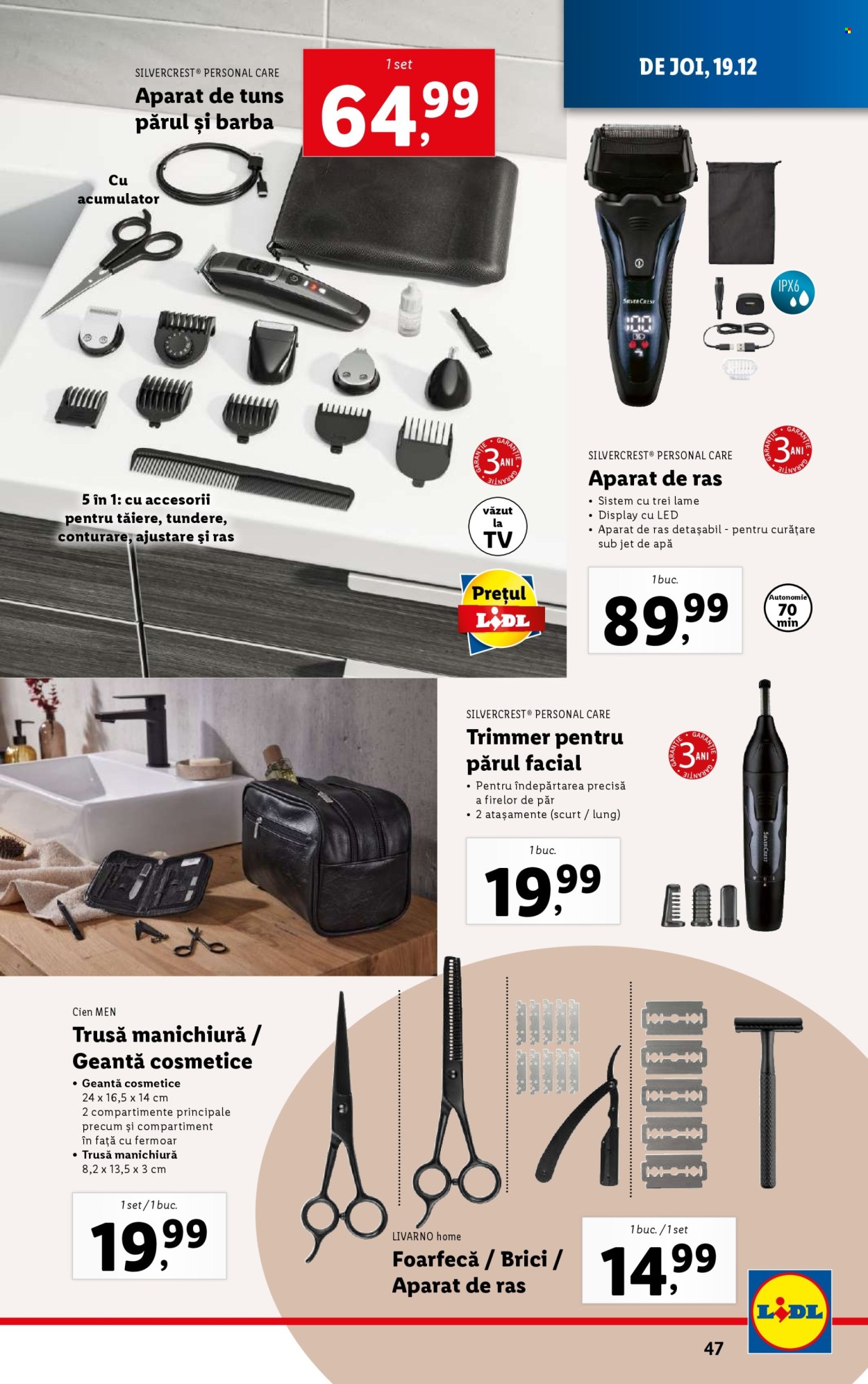 Catalog Lidl - 16.12.2024 - 24.12.2024. Pagina 47