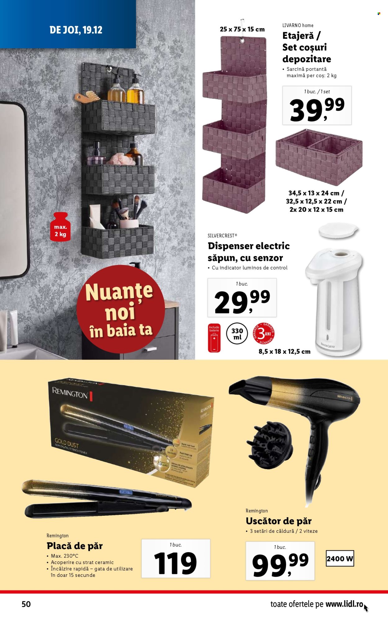 Catalog Lidl - 16.12.2024 - 24.12.2024. Pagina 50