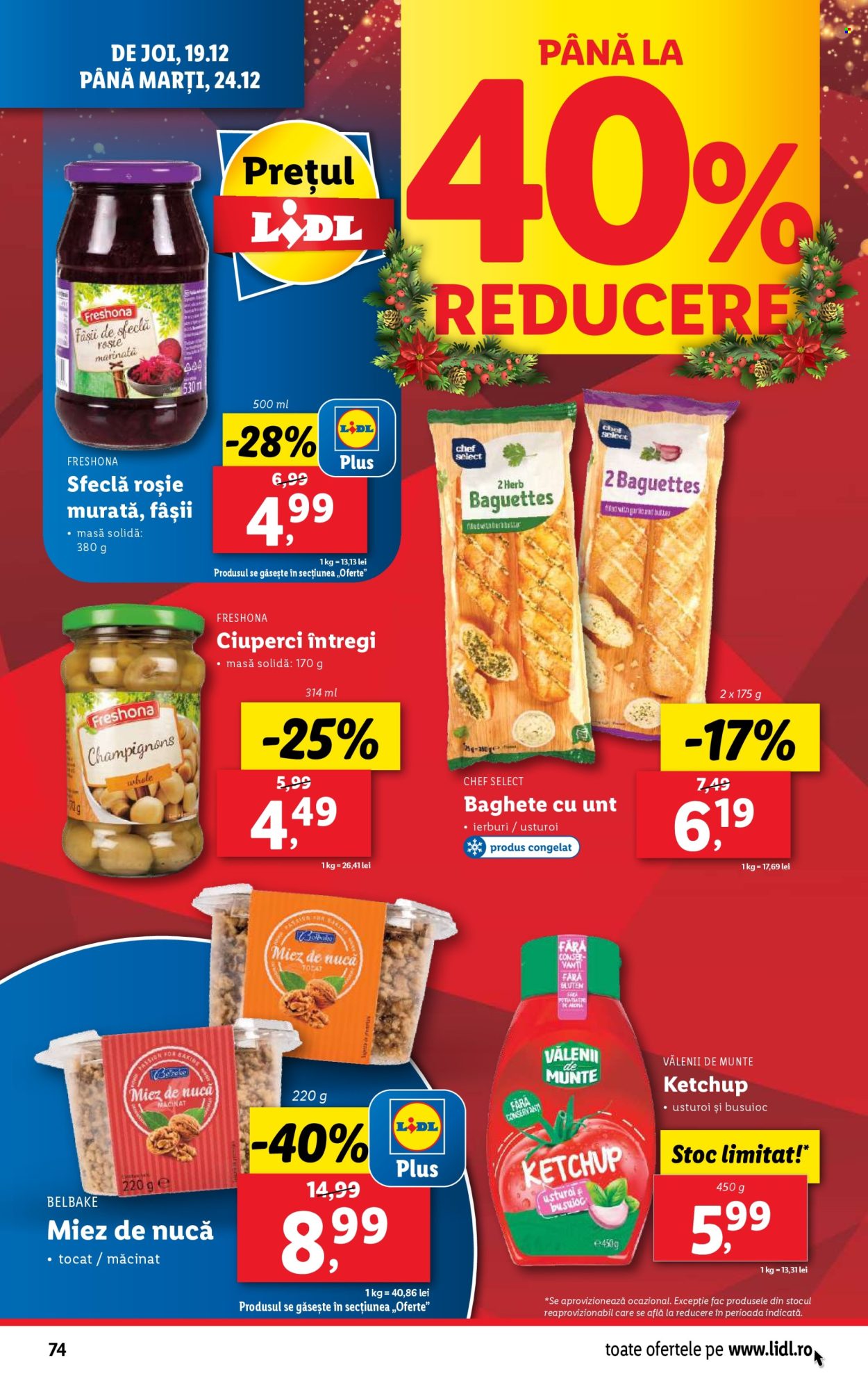Catalog Lidl - 16.12.2024 - 24.12.2024. Pagina 74