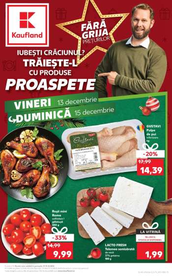 Cataloage Kaufland - 13.12.2024 - 15.12.2024.