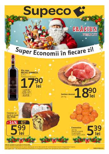 Cataloage Supeco - 12.12.2024 - 26.12.2024.
